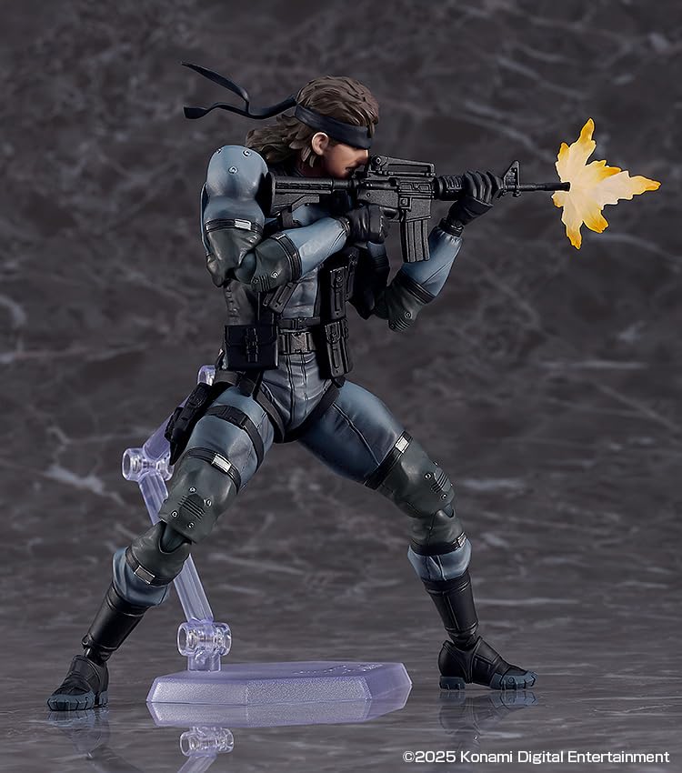 Figma METAL GEAR SOLID2 SONS OF LIBERTY Solid Snake MGS2 Update Edition Plastic Painted Movable Figure Ver. Non-scale
