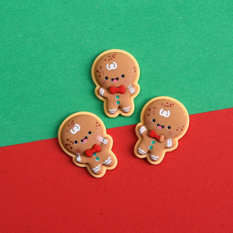 Diy Christmas Cartoon Ornament Waterproof Resin Crafts Accessories Children Gifts For Christmas