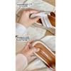 Cowhide version~ Su Yinyin vacation H-type hemp rope woven slippers women's outer wear slope heel thick bottom beach cool slippers summer