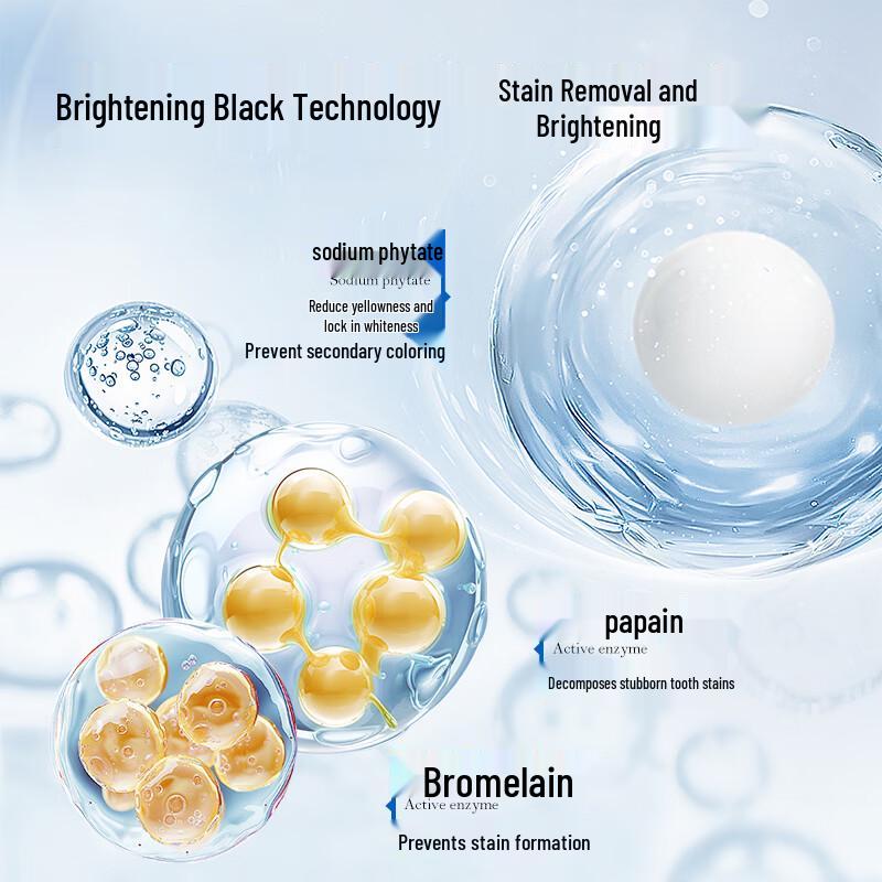 blispring Probiotic Enzyme Whitening Tooth Powder