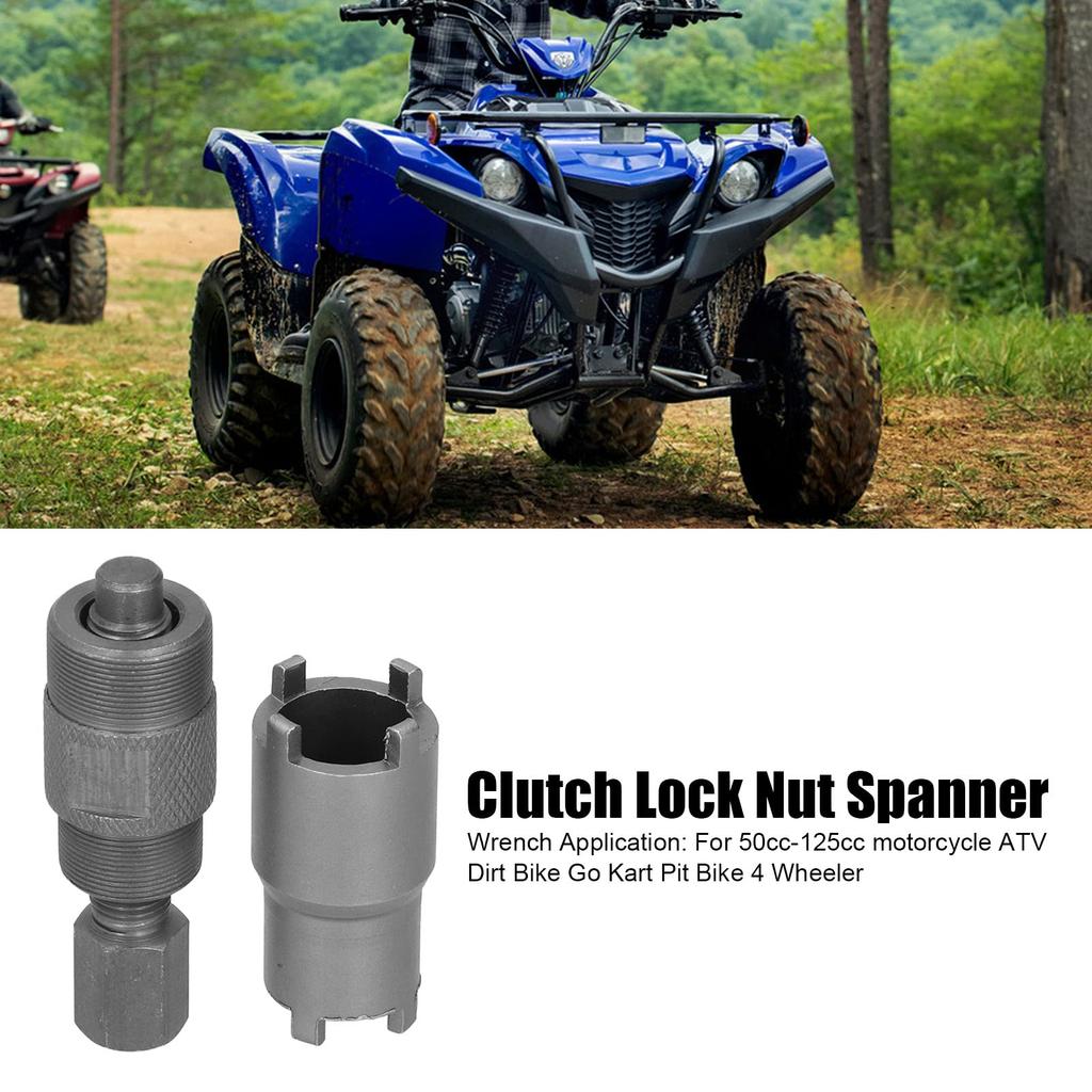 Universal Magnetic Flywheel Puller & Clutch Lock Nut Spanner Tool Set for GY6 50CC 125CC 150CC Engines