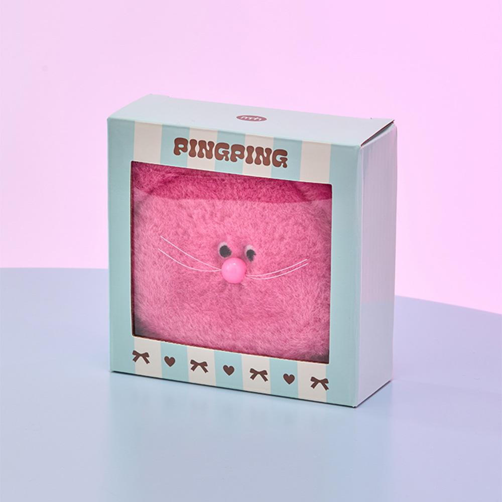 Line Friends Pang-Pang Face Pouch Keyring (MNH 25 FW Collection)