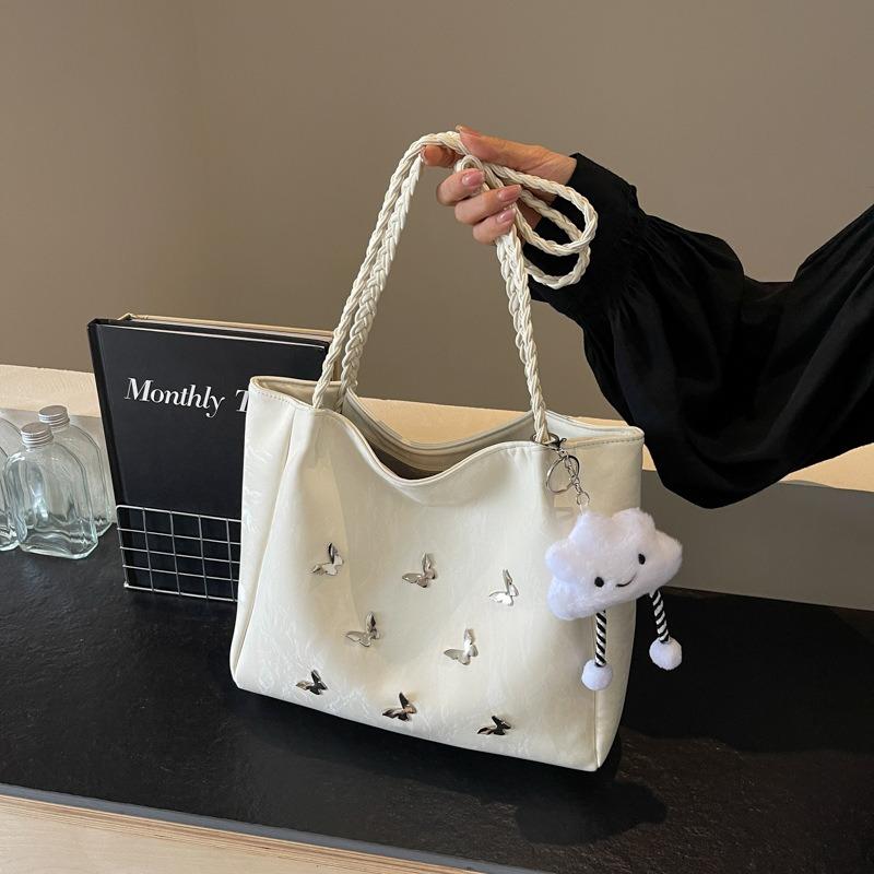 Casual Commuting Large-capacity Bag Women's New Fashionable Versatile Shoulder Bag Popular Portable Tote Bag