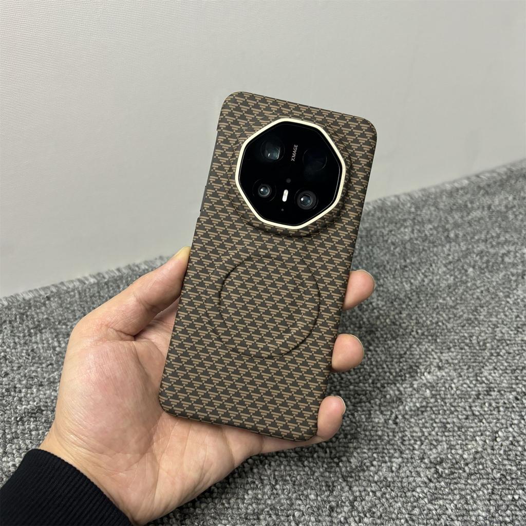 Applicable To Huawei Mate11RS Extraordinary Master Mobile Phone Case Magnetic Carbon Fiber Pattern 11rs Ultra-thin PC Anti-drop Hard Case