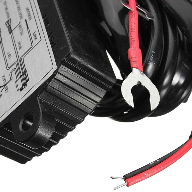 Car Drl Daytime Running Light Dimmer Dimming Relay Control Switch Harness 12V