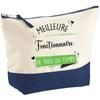 Makeup Bag - PLANETEE - Best Civil Servant of All Time - Large Size - Cotton - HD Sublimation