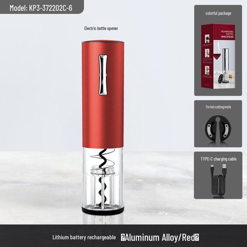 Wiederaufladbares automatisches elektrisches Weinöffner-Set – multifunktionales Haushaltswerkzeug