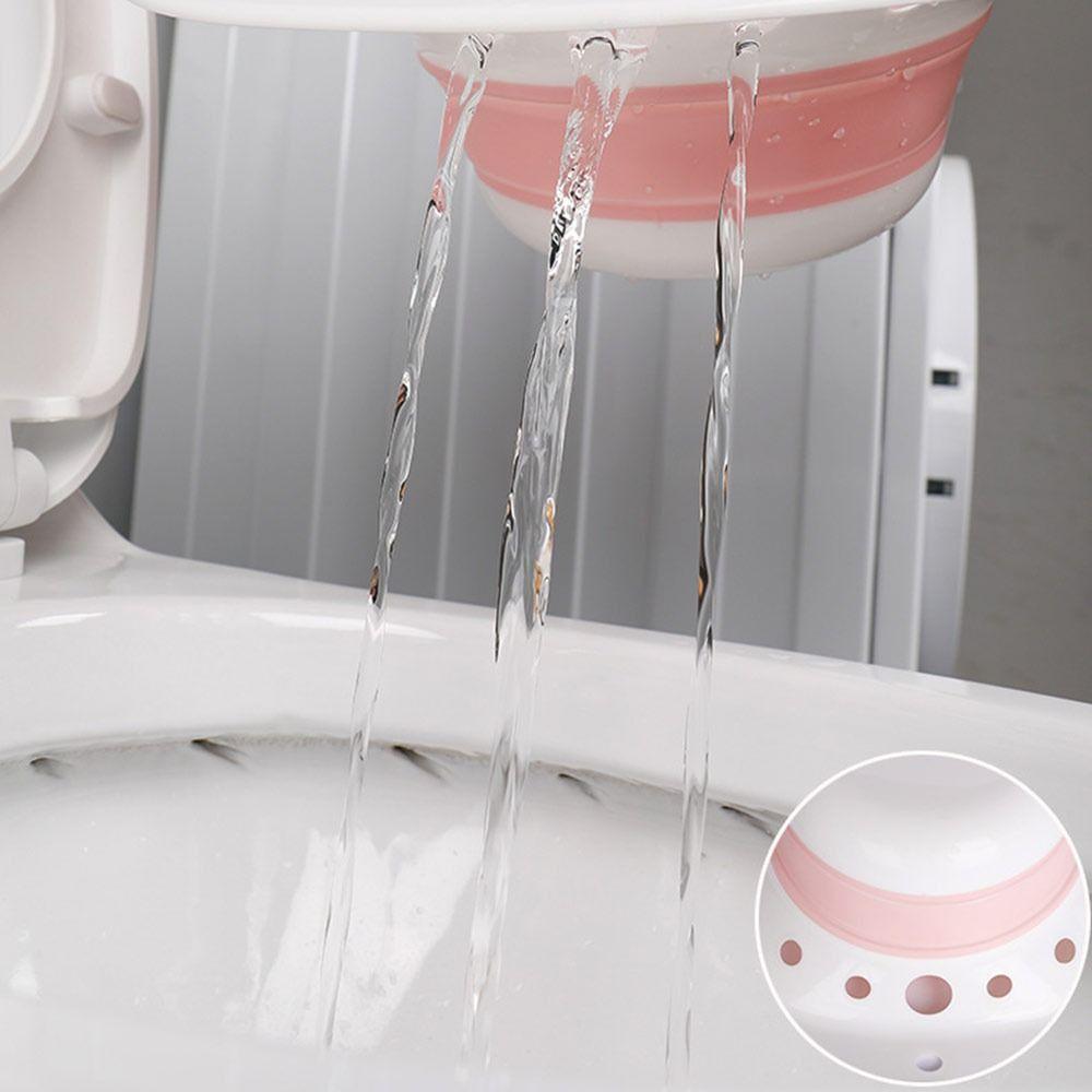 Easy To Use Foldable Sitz Bath Kit Portable Basin Universal Fit Hip Bath Bowl Manual Flushing Postpartum Care Kit Toilet Seat