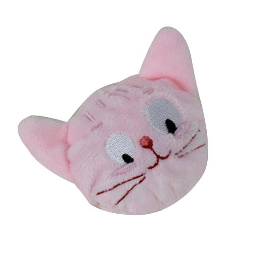 Bouncy Dog Ball Toy Squeaky Plush Animal Ball Dog Chew Toy Interactive Dog Fetch Ball Toy for Dogs Teeth Cleaning Training