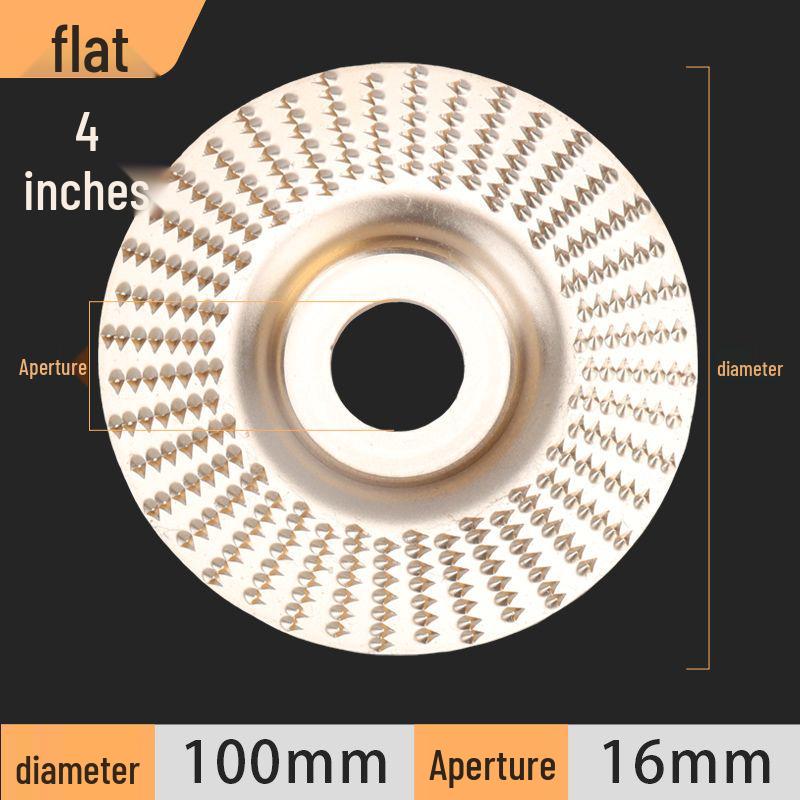 

New Angle Grinder Parallel Polishing Pad - Thickened Wood Grinding Wheel Woodworking Tool