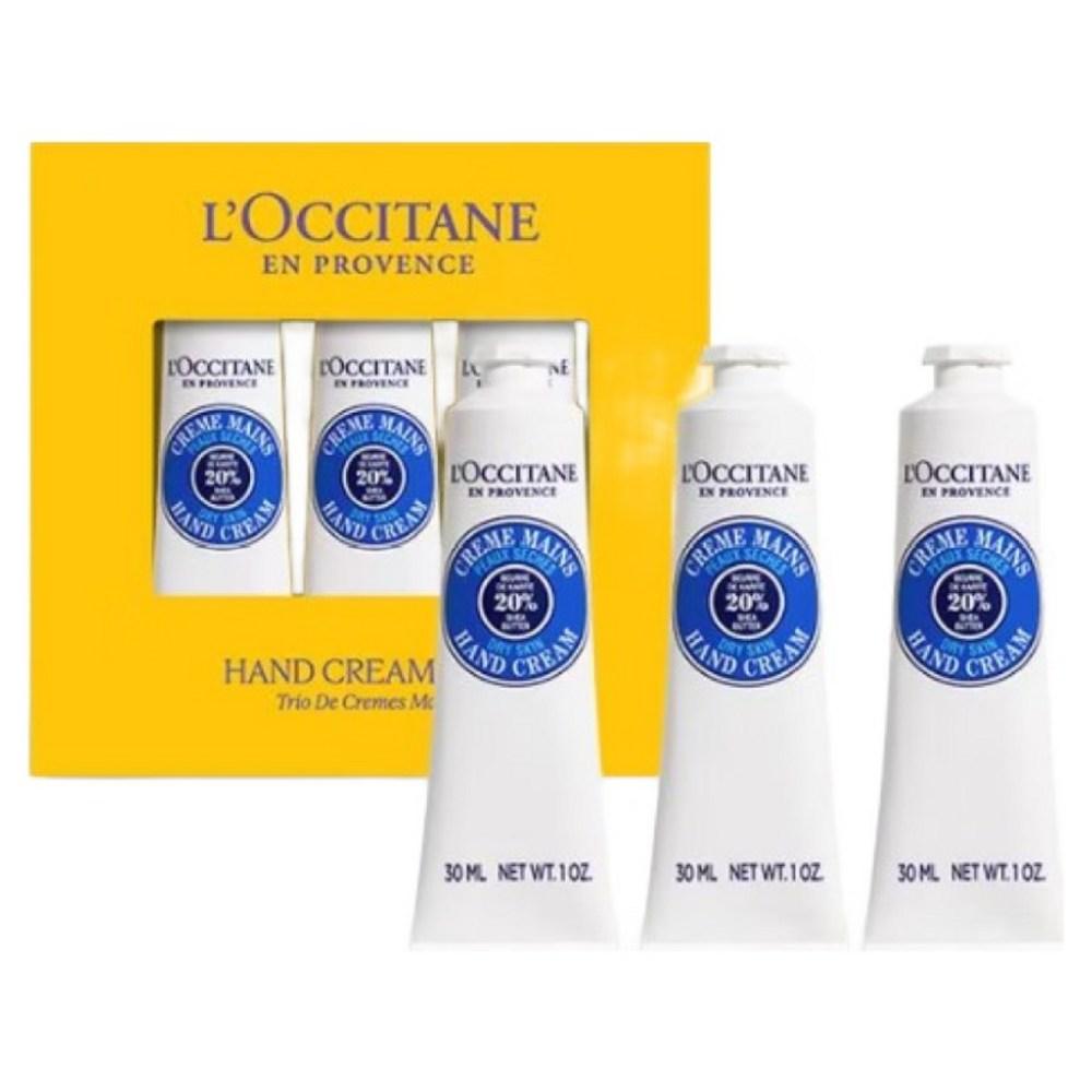 L'Occitane Dry Skin Hand Cream Shea Butter 30ml 3 pcs