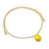 Citrine Gemstone Handmade 925 Sterling Silver Jewelry Necklace 20" KJ-1711