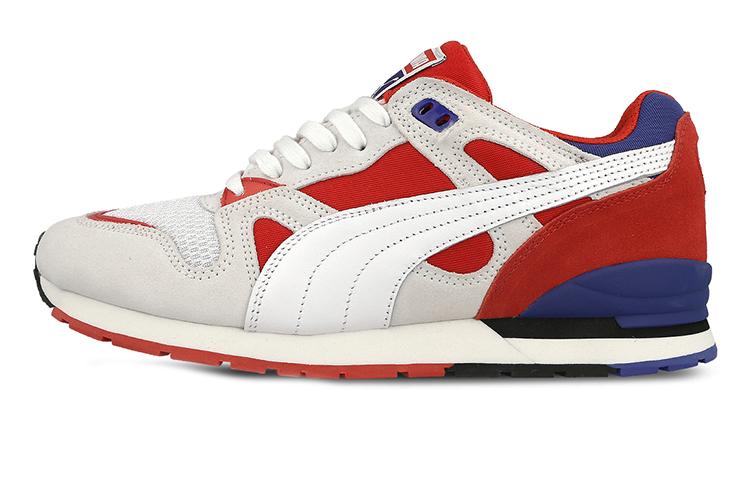 PUMA Duplex Streetblock Red White Blue 363137-01 35.5