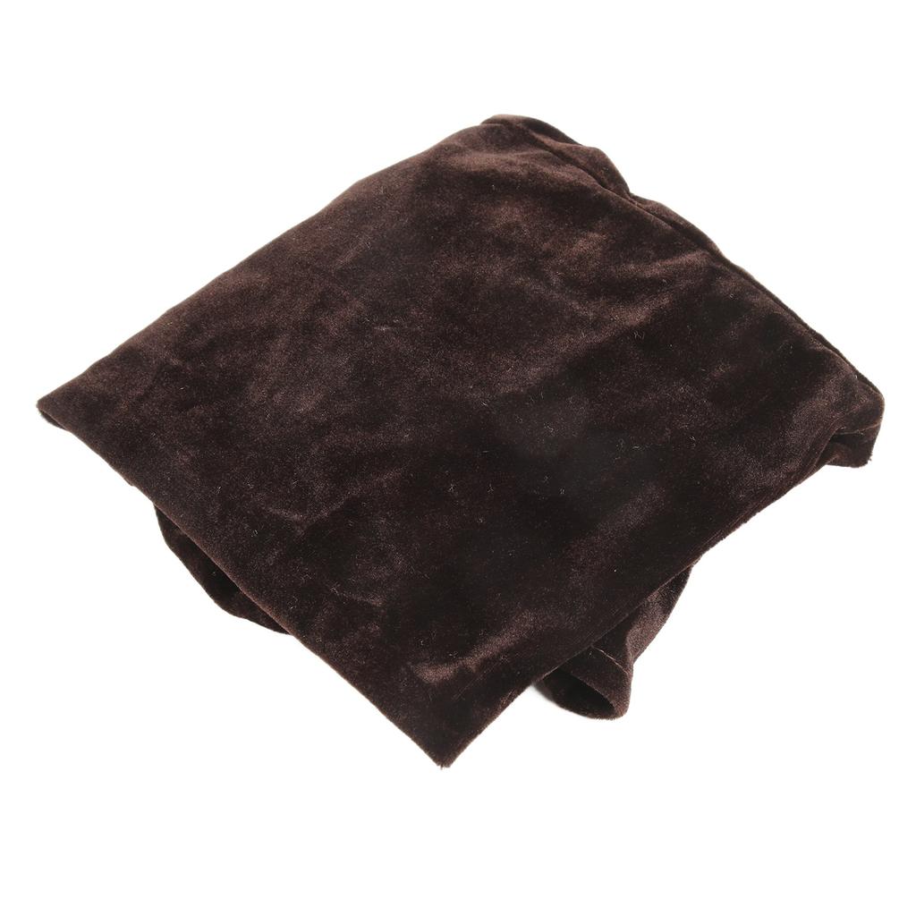 Funda para Taburete de Piano Suave Dorado Oscuro Funda para Banco a Prueba de Polvo Pianos Asientos Individuales