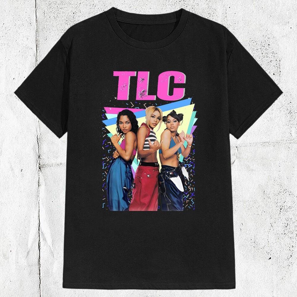 Vintage 90s TLC Girls Band T-shirt Unisex T-Shirt S
