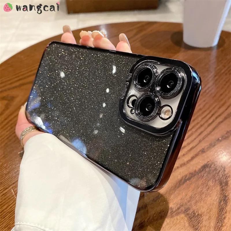 For Tecno Spark 10 9 8 7 Pro 10C 7T 6 GO 2022 2020 8C 6  Air Shinning Soft Case With Bling Paper Full Cover Case
