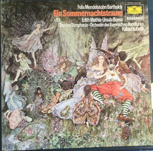 

LP Record FELIX MENDELSSOHN BARTHOLDY - Ein Sommernachtstraum 2535393 Deutsche Grammo Germany Classical Used