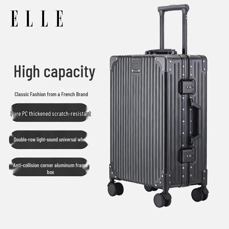 Жесткий чемодан на колесиках ELLE Paris с замком TSA 20 inch