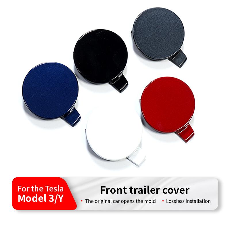 Pentru Tesla Model Y Față Bară de Protecție Capac Acoperire Cârlig Remorcare Accesorii Modificare Stilizare Auto față-alb Y 2021-2023