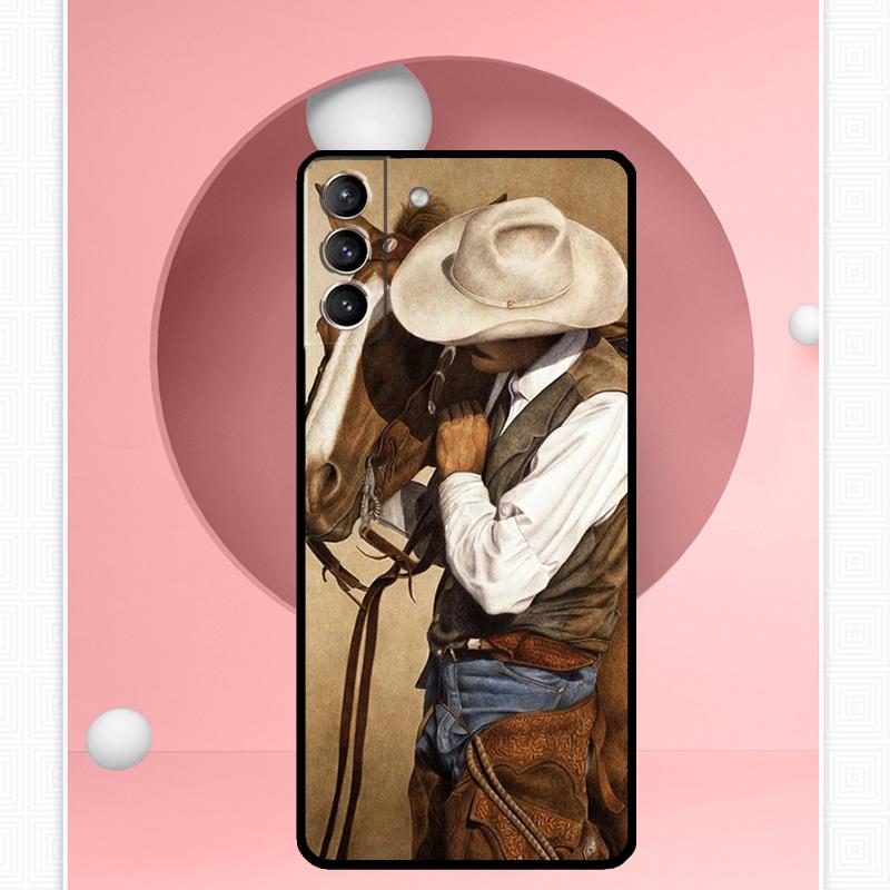 Extremsport Rodeo Cowboy Lasso Hülle für Samsung Galaxy S24 S23 Ultra S22 S20 FE S21 FE Note 10 20 S8 S9 S10 Plus Hülle