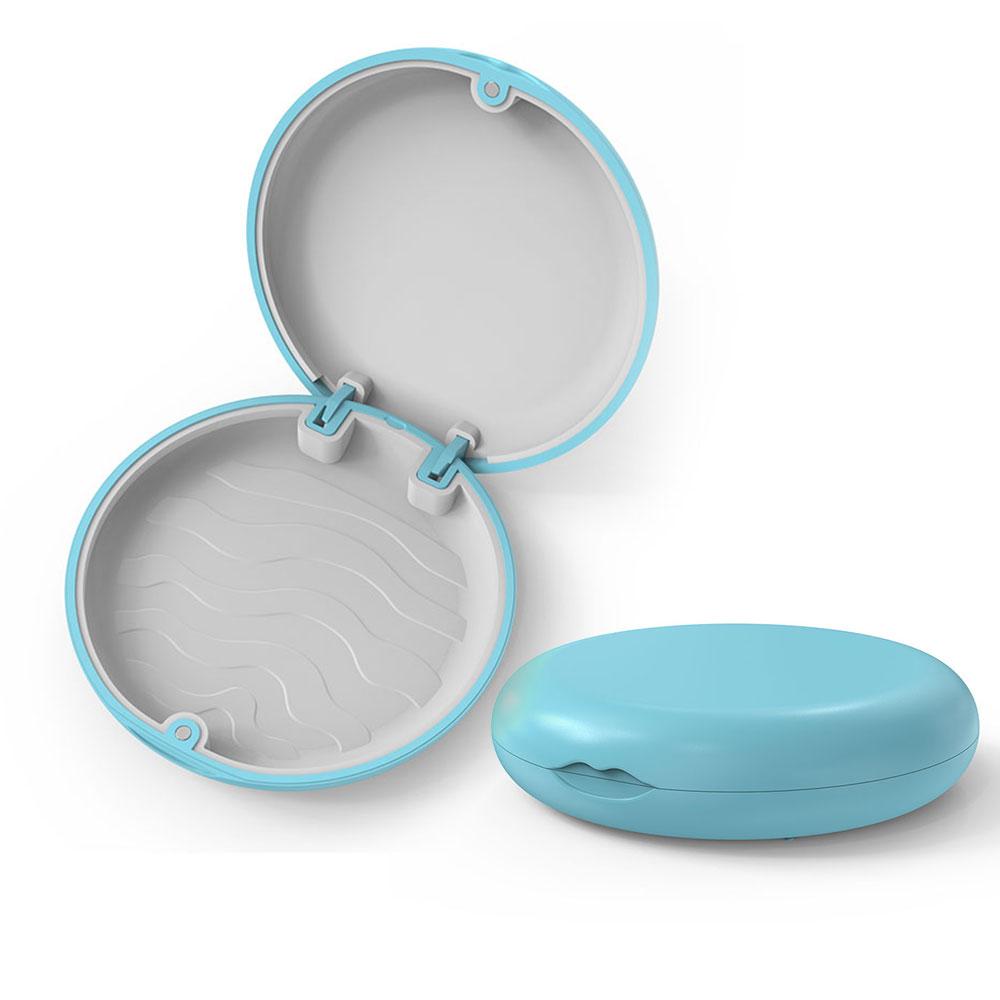Retainer-Box Falsche Zähne Prothesen-Aufbewahrungskoffer Mundschutz Aligner Zahnspangen Kieferorthopädie Behälter Mundhygieneartikel Organizer