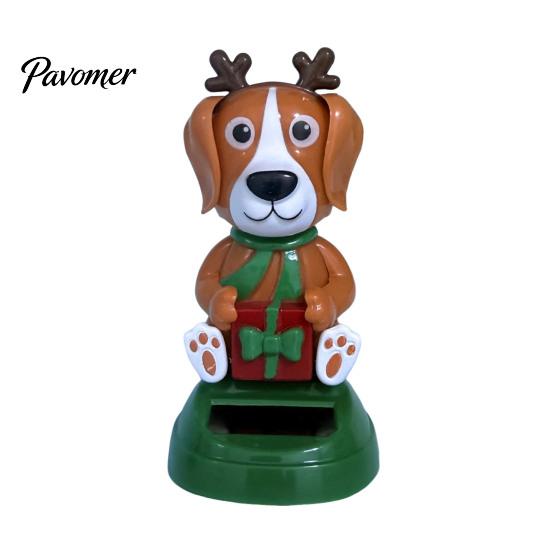 Festliche Auto-Innenraum-Accessoires Solarbetriebenes tanzendes Ornament, Kreative Armaturenbrett-Weihnachts-Cartoonfigur für den Weihnachtsmann Auto-Dekoration,