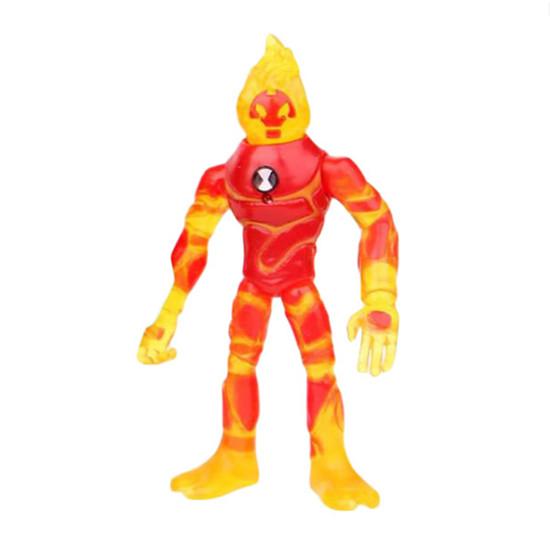 1 ks Kreslený Ben 10 Omnitrix Alien Force Akční figurky Šedá hmota Čtyřruký Diamantová hlava PVC Modelová sbírka Dětský dárek Hračka