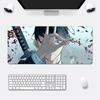 Anime Chainsaw Man Mauspade HD-Druck Computer-Gamer Verriegelungskante Rutschfestes Mauspade XXLxcm Tastatur PC Schreibtischunterlage