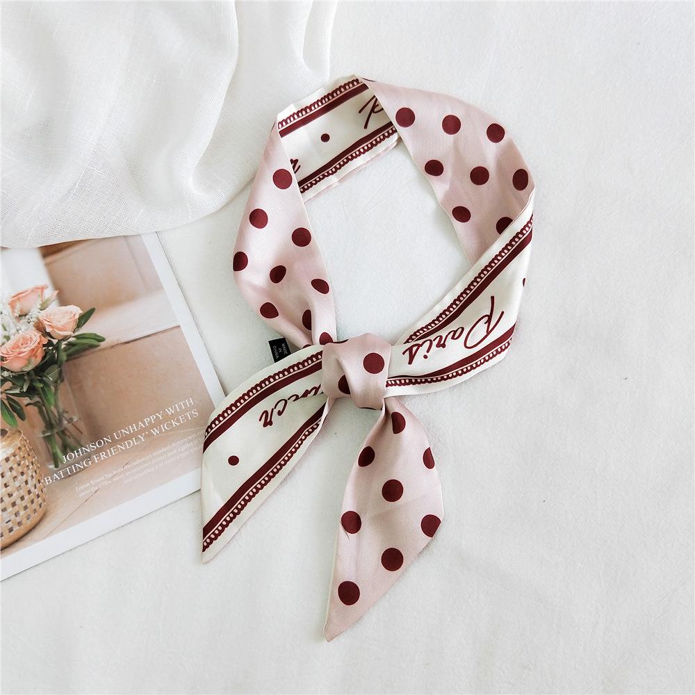 New Scarves Silk Scarves Women'S Spring And Autumn Season Long Decorative Professional Scarves Summer Thin Styles Paired With Shirts Stylish