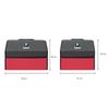 Car Interior Color Blocked Large Capacity Trunk Storage Box Valve Cap For BMW X1 X2 X3 X5 X4 X6 X7 iX3 F20 F10 F07 E70 E46 E90 E jvsh88