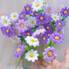DIY Daisy Flower Craft Kit  - Faux Fur Material, Pipe Cleaner Crafting Supplies - Wedding Bouquets, Easter Mother's Day gifts