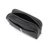 Bally Classic Black And White Striped Travel Storage Leather Toiletry And Makeup Bag Men Bags 6305026