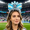 2026 Football Cheer Headband, National Flag Team Support Headwear, Cheerleader Hair Accessories, Game Celebration Decorations