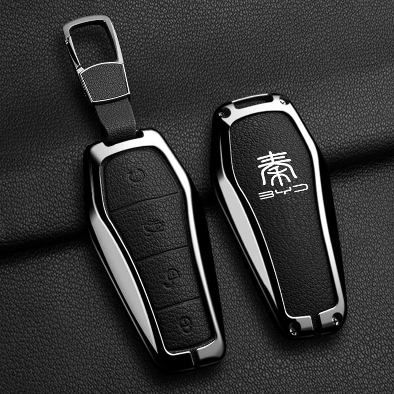 2023 BYD Qin Han EV DMI Champion Edition Key Cover: Full Metal Protection for Men & Women