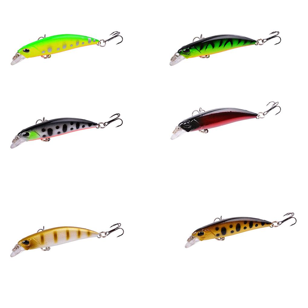 1pcs 6\.8cm 4\.1g Fishing Lure Artificial Baits Bionic Bait Floating Minnow Professional Baits Crankbait Fishing Tackle