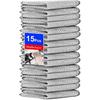 15PCS Multipurpose Wire Dishwashing Rag,Non Scratch Wire Dishcloth, Reble Steel Wool Scrubber,Non-Scratch&Quick-Drying&Odor-Resistant Multi-Purpose