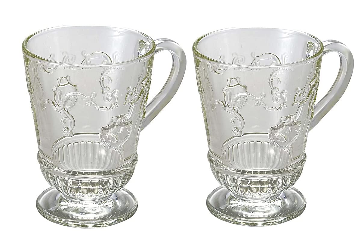 La Rochere Abeille Mug, Clear, 275cc, Y2022, Set of 2