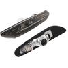 2 Stück Seitenmarkierungsblinker ohne Glühbirne für E90 E91 E92 E93 3er 2006 2011 (Grau)