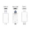 6 In 1 SD USB Type C Card Reader USB 2.0 TF/Mirco SD Smart Memory OTG Flash Drive Cardreader Adapter