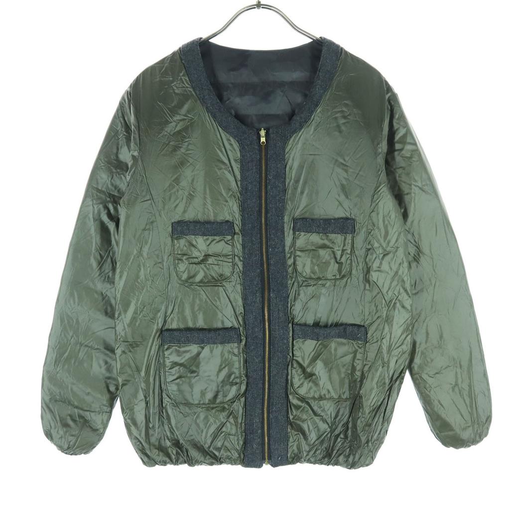 Nano Universe Reversible Camouflage Long Sleeve Nishikawa Down Light Down Jacket Women Used