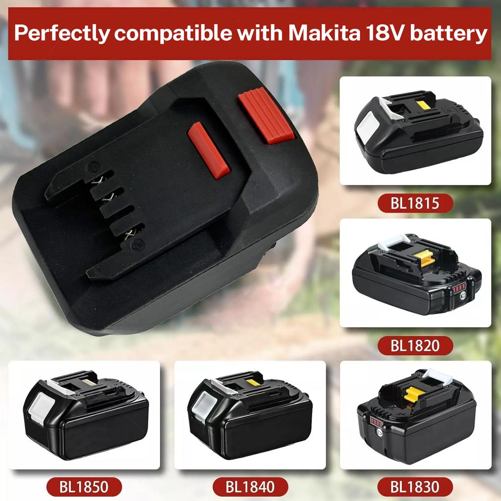 For Makita 18V Li-ion Battery Convert To for Lidl Parkside X20V Battery Power Tools Battery Adapter Converter (NO Battery)