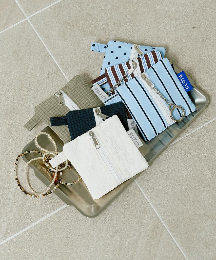Clote Keyring Pouch - Navy