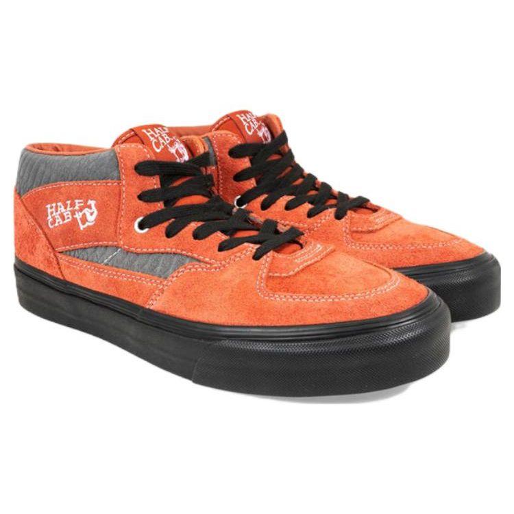 Vans Better Gift Shop X Half Cab VLT LX Burgundy Unisex Sneakers Red Pewter VN0A5KC77ZB