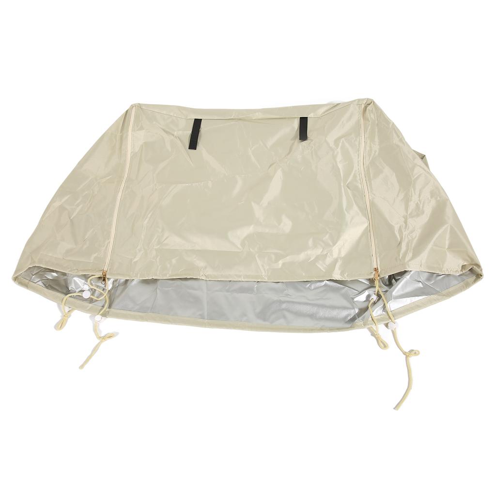 Dog Crate Cover Universal Oxford Cloth Dust and Weatherproof Kennel Protection Cover