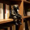 Tactical Sniper Mini Figurine Exquisite Craftsmanship Realistic Soldier Decorate for Household Adults Men Indoors Bedroom Use
