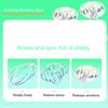 Yousheng Rainbow Spinner Toy Rainbow Twirler Stick Magical Rainbow Ribbon Spinner Party Bubble Wand for Indoor Outdoor Fun
