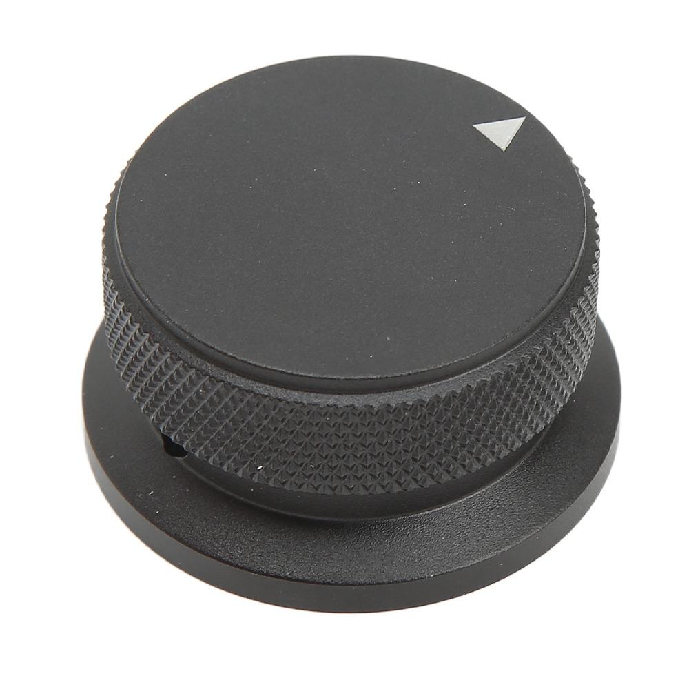 Aluminum Alloy Guitar Knob Set Black Color Volume Tone Control Knob Electric Guitar Accessory