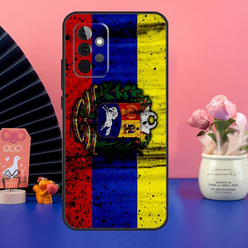 Venezuela Flag Coat Of Arms Case For Samsung Galaxy A54 A34 A24 A14 A73 A53 A33 A23 A13 A52 A32 A22 A12 A51 A71 Cover