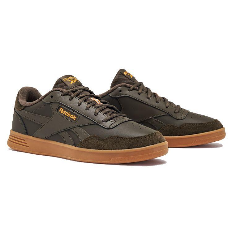Reebok Court Advance Comfortable Durable Low-Top Sneakers Unisex Sneakers Brown 100033458