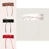 Casual Womens Faux Leather Wide Waist Belt With Bow Knot For Office And Weekend